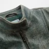 Crackled Leather Top