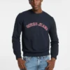 Crewneck Slim Collegiate Sweater