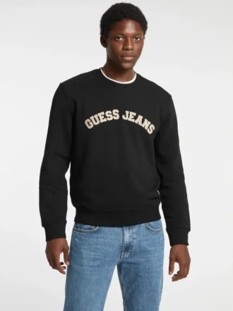 Crewneck Slim Collegiate Sweater