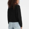 Crewneck Wool-Blend Cable-Knit Sweater