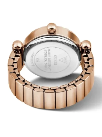 Crystal Analogue Watch-Ring