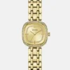 Crystal Stainless Steel Analogue Watch