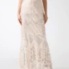 Crystals Embroidered Skirt