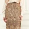 Crystals Embroidered Skirt