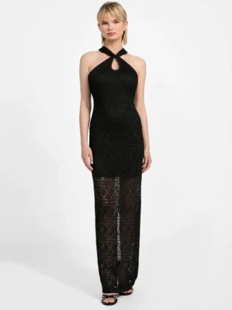 Cynthia Keyhole Maxi Dress
