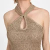 Cynthia Keyhole Maxi Dress