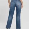Daisy Rhinestone Pocket Jeans