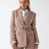 Dalia Single-Breasted Blazer