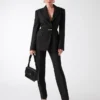 Dalia Single-Breasted Blazer