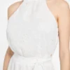 Danielle Halter Chiffon Dress