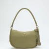 Danya Suede Shoulder  Bag
