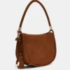 Danya Suede Shoulder  Bag