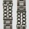 Dark Silver-Tone Chain 42-44 Mm Band for Apple Watch®