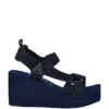 Dawsin Rhinestone Wedge Sandals