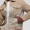 Dean Denim Sherpa Jacket
