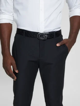 Debossed Signature Belt