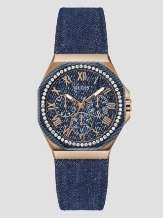 Denim Chronograph Watch