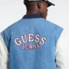 Denim Letterman Jacket