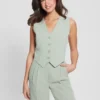 Dina Cropped Blazer Vest