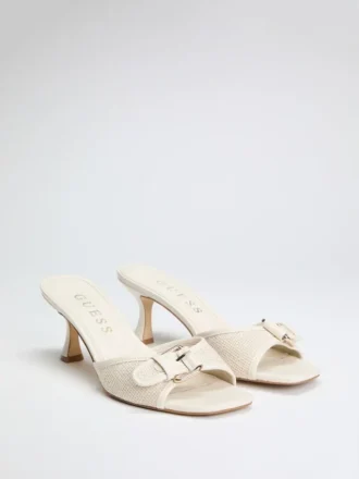 Dista Buckle Kitten Heels
