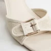 Dista Buckle Kitten Heels
