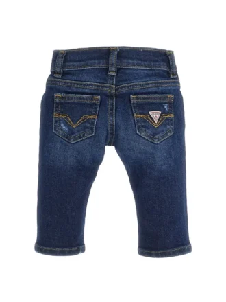 Distressed Slim Denim Jeans (3M-7)