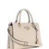Dita Multi Comp Debossed Peony Satchel