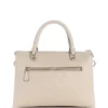 Dita Multi Comp Debossed Peony Satchel