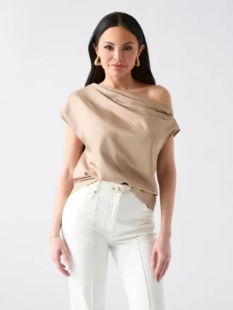 Dorian Draped Top