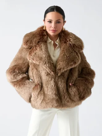 Duchesse Faux-Fur Jacket