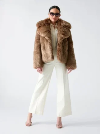 Duchesse Faux-Fur Jacket