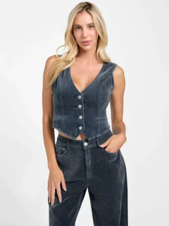 Eco Adele Denim Vest