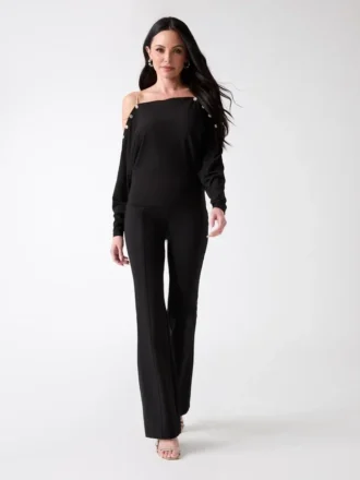 Eco Adri Off-The-Shoulder Crystal Top