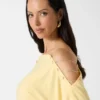 Eco Adri Off-The-Shoulder Crystal Top