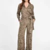 Eco Alanis Printed Wrap Blouse