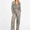 Eco Alanis Printed Wrap Blouse