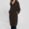 Eco Alina Teddy Longline Coat