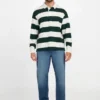 Eco Alpine Stripe Rugby Polo