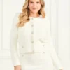 Eco Amelia Boucla Cardigan Sweater