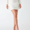 Eco Amelia Boucla Sweater Skirt