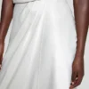 Eco Anastasia Midi Satin Skirt