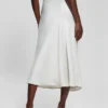 Eco Anastasia Midi Satin Skirt