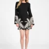 Eco Angele Foliage Mini Dress
