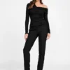 Eco Astrid Asymmetric Draped Top