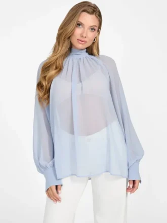 Eco Audrine Bow Blouse