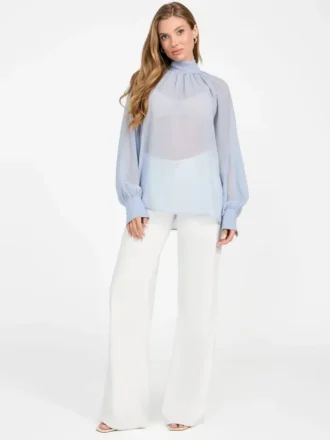 Eco Audrine Bow Blouse