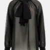 Eco Audrine Bow Blouse