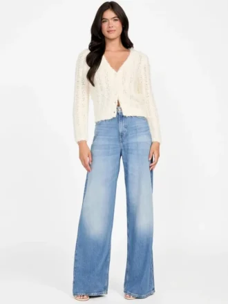 Eco Bea Open-Stitch Cardigan