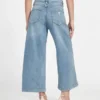 Eco Bellflower Cropped Wide Leg Jeans