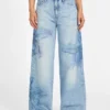 Eco Bellflower Floral Wide Leg Jeans